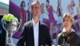 Akgün'den Tenis federasyonu'na tesis sözü