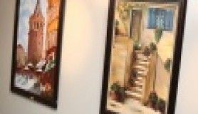 Küçükçekme'ye Baharı getiren sergi