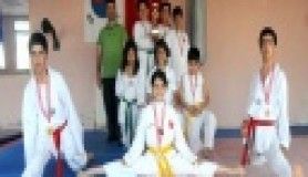 Aliağalı tekvandoculardan ödül yağmuru