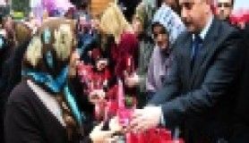 Kadınlar Günü’nde engelli anneleri unutulmadı