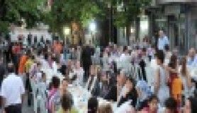 Pazariçi'nde iftar bereketi