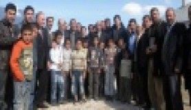 Kardeş köylere 'geçmiş olsun' ziyareti 