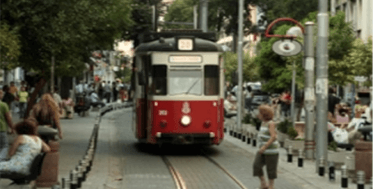 Nostaljik Tramvay ile yolculuk...