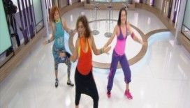 Eğlenerek kilo verdiren dans Zumba rüzgarı 