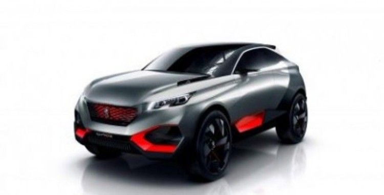 Peugeot, yeni sportif SUV'u Quartz'ı görücüye çıkarmaya hazırlanıyor