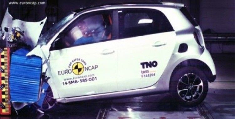 Smart Fortwo Euroncap’den 4 Yıldız Aldı 