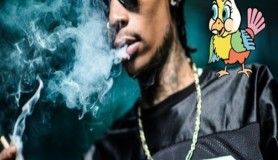 Wiz Khalifa tren gibi tütüp, gençlere kötü örnek oluyor!..