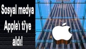 Sosyal medya Apple'ı ti'ye aldı