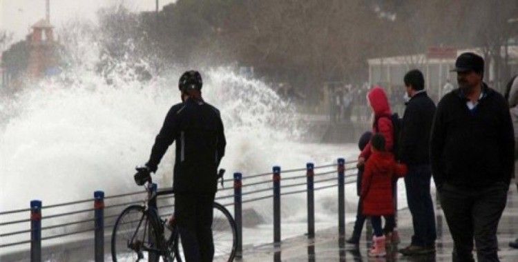 Meteorolojiden 'kuvvetli lodos' uyarısı