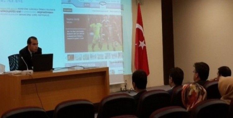 Van'da adliye personeline İLANBİS eğitimi