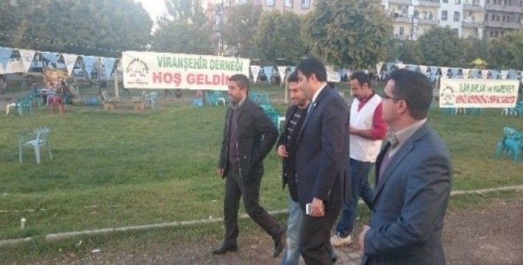 Viranşehir de Kaymakam Citer Viranşehir Derneği kermesine katıldı