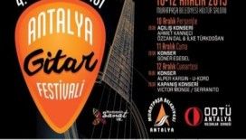 4. Uluslararası Antalya Gitar Festivali başlıyor