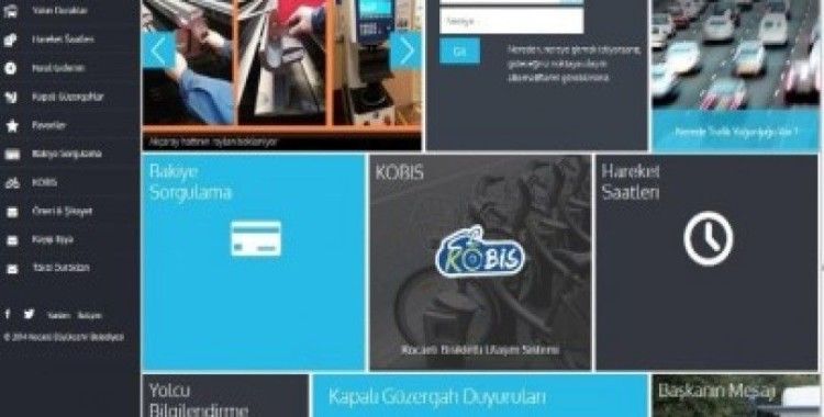 Kocaeli toplu taşıma'da E-ulaşım dönemi