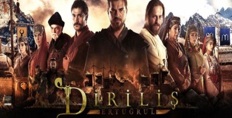 En çok izlenen dizi 'Diriliş Ertuğrul'