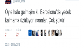 Çakma Arda Turan'dan güldüren tweetler