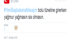 Sosyal medya yeni başbakana mesajlarını iletiyor