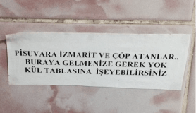 Bizden başka hiç bir ülke sınırları arasında rastlayamayacağınız uyarılar