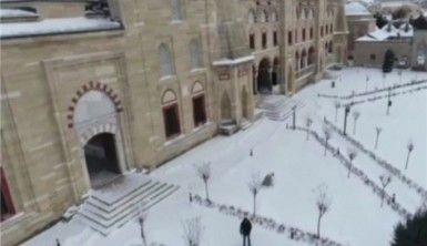 Selimiye Camii havadan görüntülendi