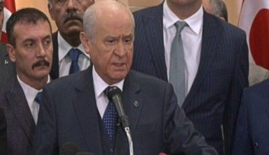 Bahçeli'den 'Kudüs' açıklaması