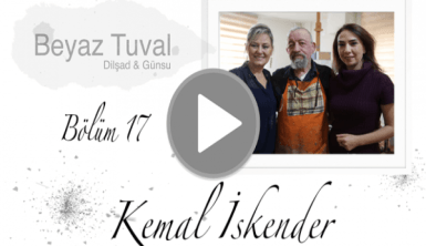 Kemal İskender ile sanat Beyaz Tuval'in 17. bölümünde