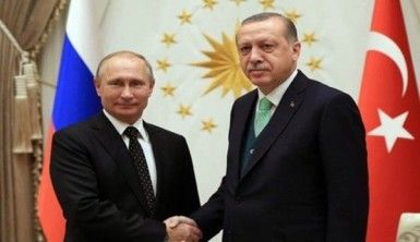 Erdoğan Putin’le görüştü