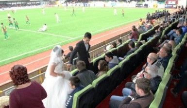 Önce maç, sonra nikah