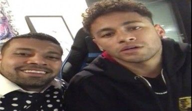 Neymar’dan berber Hüseyin'e selam