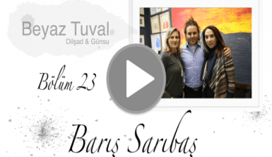 Barış Sarıbaş ile sanat Beyaz Tuval'in 23. bölümünde