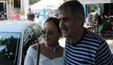 Şenol Güneş soluğu Bodrum'da aldı