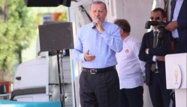 Cumhurbaşkanı Erdoğan Eskişehir'de konuştu