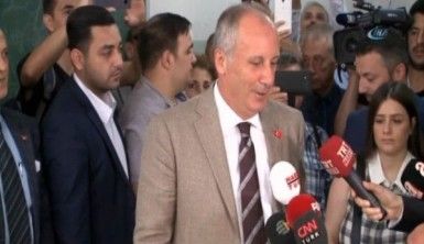 Muharrem İnce sandığa memleketinde gitti