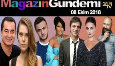 Magazin Gündemi 8 Ekim 2018 Pazartesi