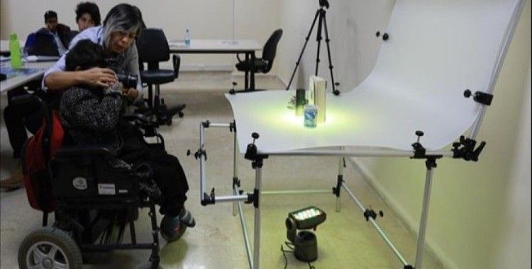 Engelli öğrenciler bu lisede meslek öğreniyor