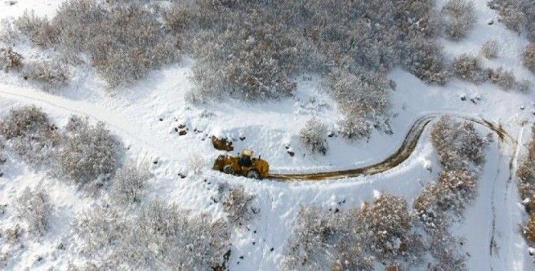 Kardan kapanan 37 yerleşim biriminin yolu ulaşıma açıldı