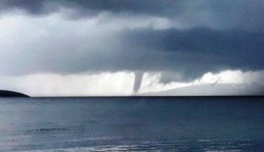 Kos'taki hortum Bodrum'dan da görüldü