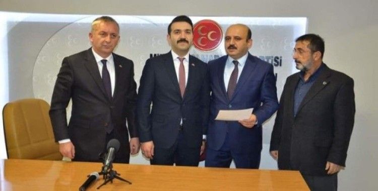 MHP Kastamonu Merkez İlçe Başkanı Emre Şahin atama emrini aldı.