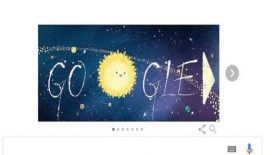 Google meteor yağmurunu doodle ekranına taşıdı