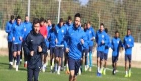 Antalyaspor'da neşeli antrenman