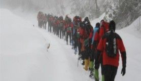 Kocaeli İtfaiyesi'nden 50 personele karda kurtarma eğitimi