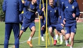 Fenerbahçe, Başakşehir maçı hazırlıklarını sürdürdü