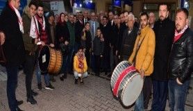 Cumhur ittifakı adaylarını davul zurna ile karşıladılar