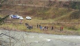 Ordu'da otomobil ırmağa uçtu, 1 ölü, 1 kayıp