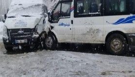 Şırnak'ta öğretmen servisi kaza yaptı, 6 yaralı