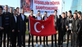 Ordu dünya şampiyonunu karşıladı