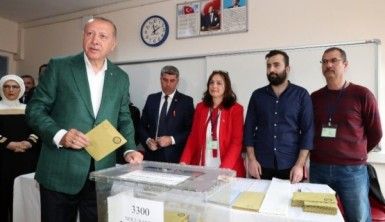 Cumhurbaşkanı Erdoğan oyunu kullandı