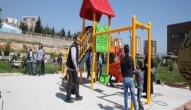 Artuklu Belediyesi’nden Devlet Hastanesine Sosyal Alan ve Park Çalışması