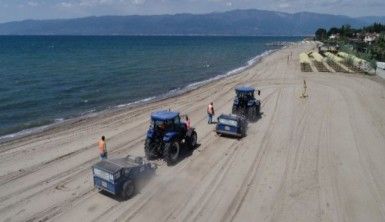 Balıkesir'in mavi bayraklı plajları yaza hazırlanıyor