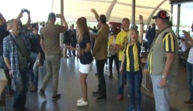 Fenerbahçeli taraftarlar Silivri'de