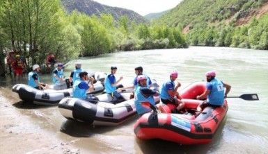 Dünya Rafting Şampiyonası heyecanı, Tunceli'de başladı