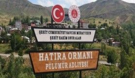 Şehit savcı ve hakim için hatıra ormanı oluşturuldu